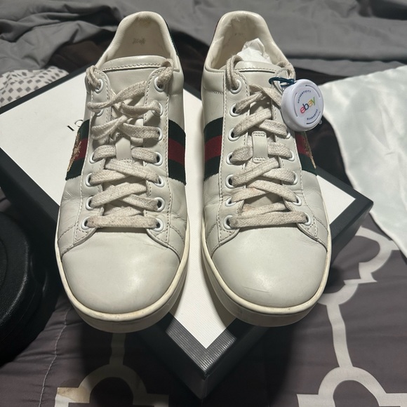 Authentic Gucci ace shoes size 36.5 - Picture 1 of 3